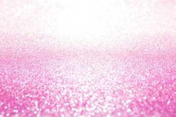Sweet pink abstract shiny glitter background.