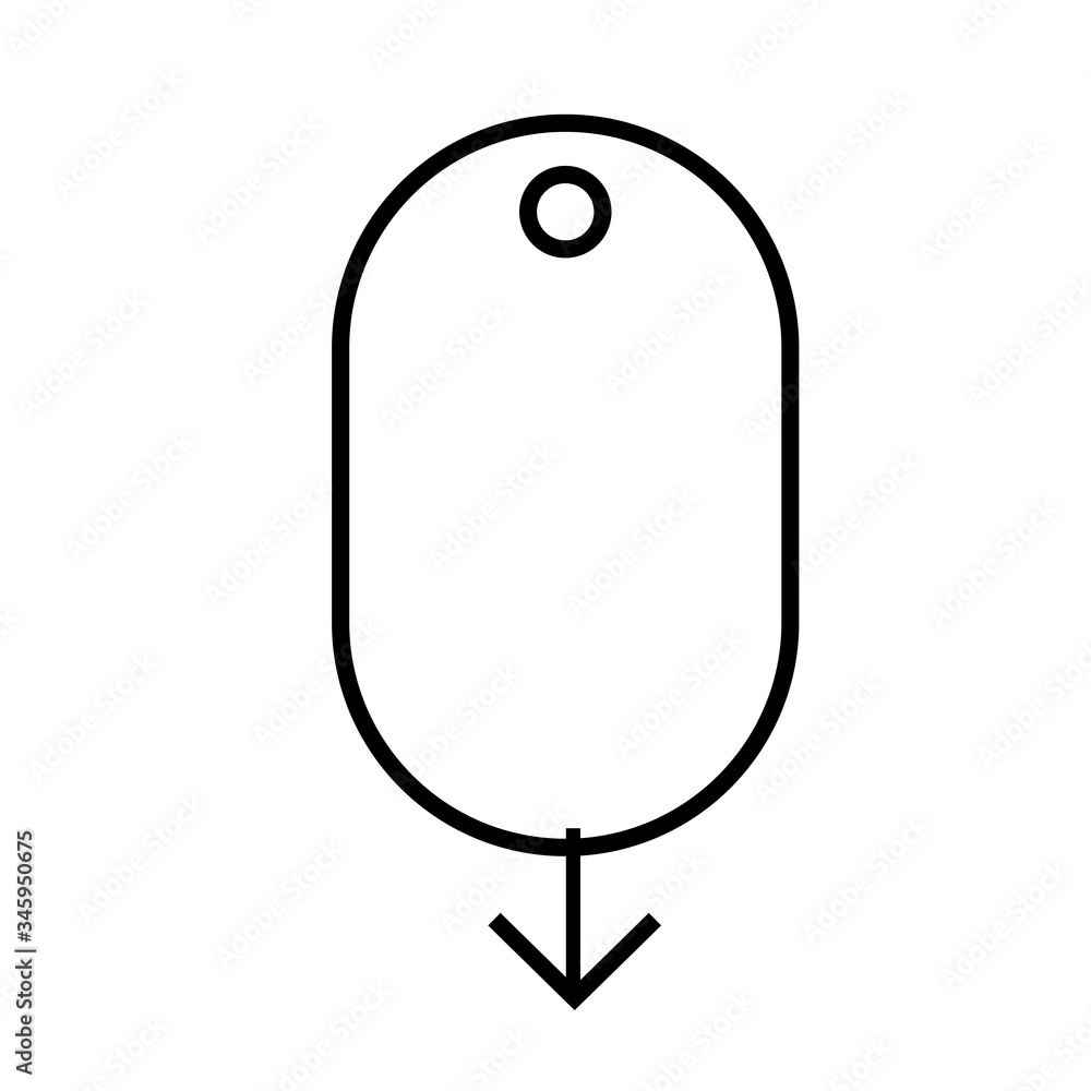 Poster scroll down computer mouse icon on white background. flat style. scroll down up icon for your web si