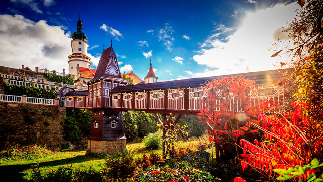 The castle of Nov&eacute; Město nad Metuj&iacute;