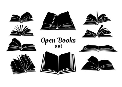 Open Book Clipart Vector Art, Icons, and Graphics for Free Download