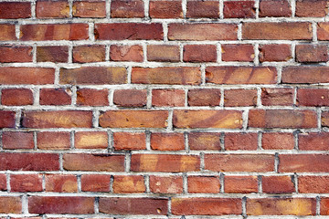  red harmonic brick wall