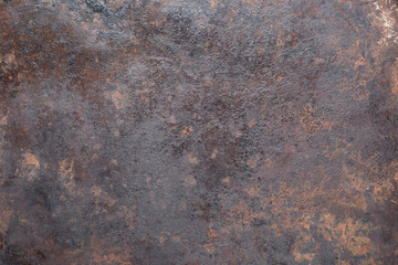 rusty old beautiful metal background. horizontal orientation