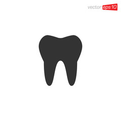 Tooth Dental Icon Design Vector