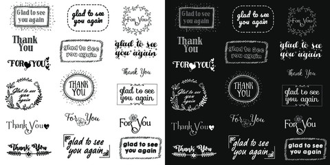 vector lettering of the phrase 