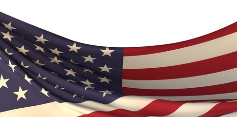 Fototapeta premium usa illustration united states of america flag