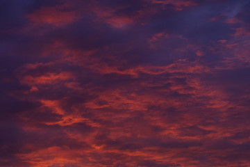 Fototapeta premium Sonnenuntergang Himmel