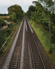 Fototapeta premium Bahngleis