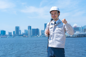 ビジネスマン　ポートレート