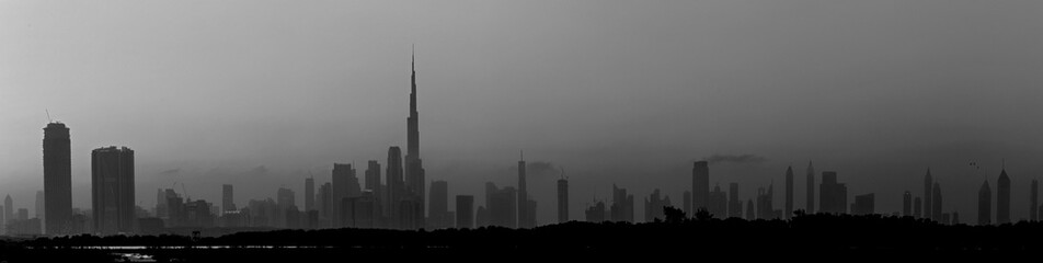 Fototapeta na wymiar Panorama von Dubai