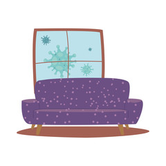 furniture and decoration items at home