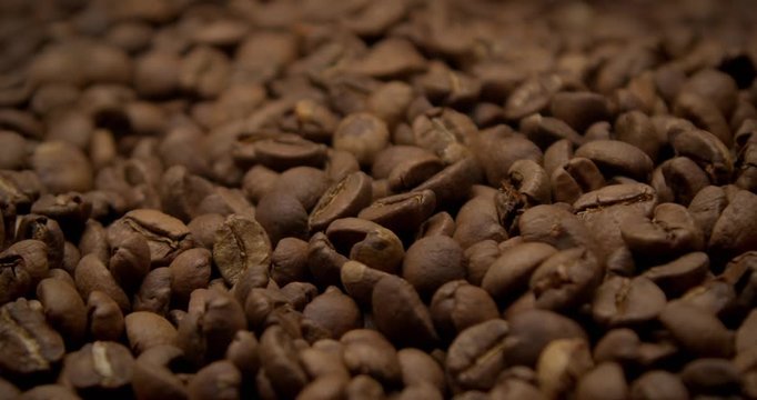 moving coffee beans in coffee roast process freezing coffee beans