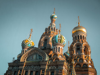 Photograph of the Church of the Spilled Blood in Saint Petersburg
