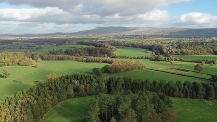 Pendle Hill aerial