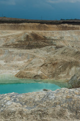many tier quarry of kaolin clay