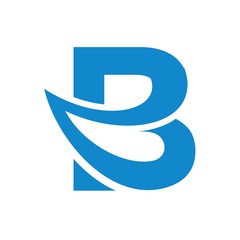 the letter b the wave logo