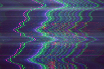 Test Screen Glitch abstract Texture