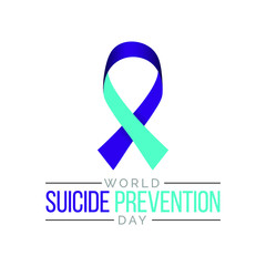 Vector illustration on the theme of World suicide prevention day observed each year on September 10th across the world.