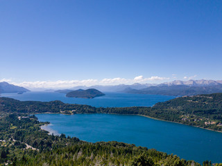 Fototapeta na wymiar panoramic views from cerro campanario
