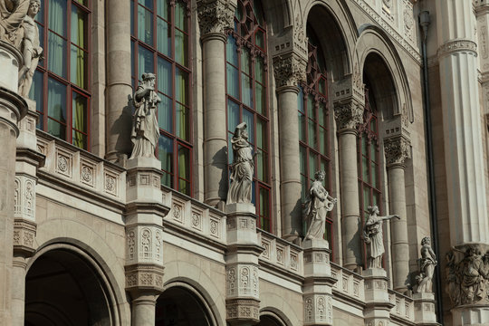 Vigado Concert Hall close-up, Budapest, Hungary