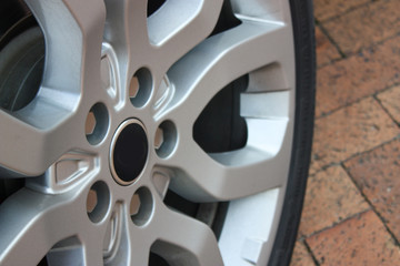 Luxury car alloy wheel