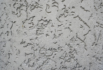 Facade texture of facade glue with random scratches of different sizes. The texture is gray.