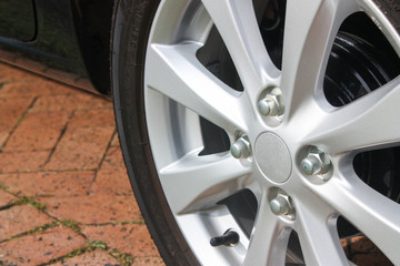 Small alloy wheel