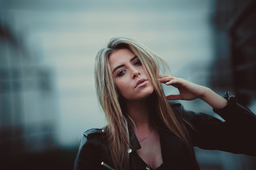 Polish girl Malwina, model portrait