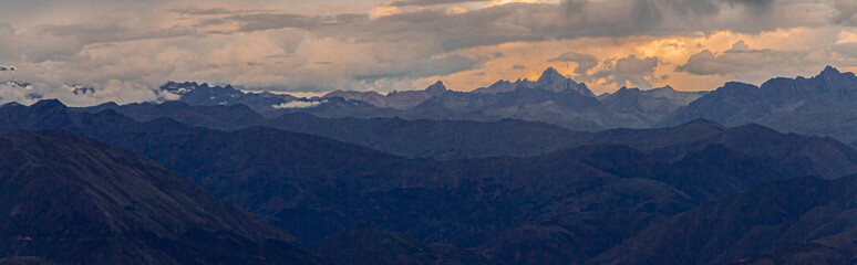 Obraz premium Andean landscape in the city of Cusco