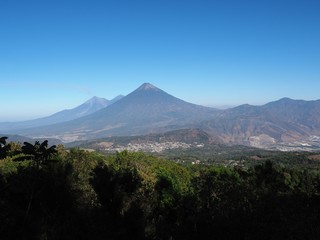 Volcano Mountain landscape 