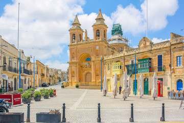 Marsaxlokk is a traditional fishing village.  located southeast of Malta. Fisherman village in the south east of Malta.