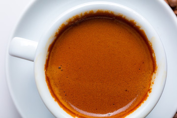 A cup of espresso