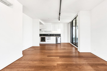 Empty and unfurnished brand new apartment