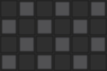 3d rendering. dark Seamless black square grid pattern art design wall background.