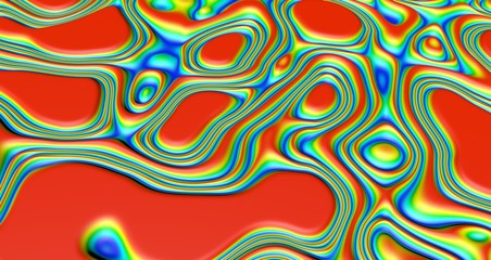 Organic colored background