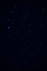 Milky Way stars photographed with astronomical telescope. My astronomy work.