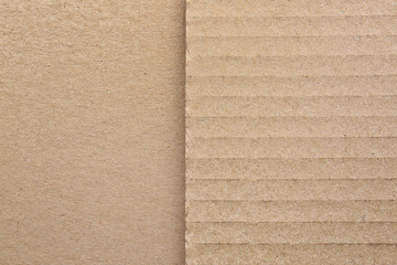Fototapeta premium Texture of cardboard paper, closeup
