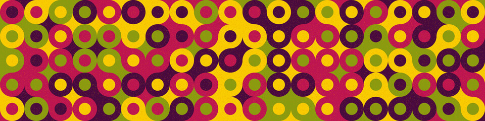 Colour Dots Universe art background design illustration