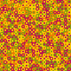 Colour Dots Universe art background design illustration