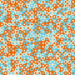 Colour Dots Universe art background design illustration