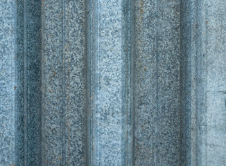 
Texture of galvanized fence on the street.