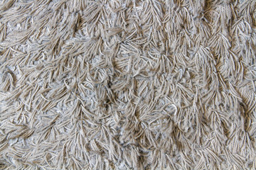 Grey carpet long hair texture