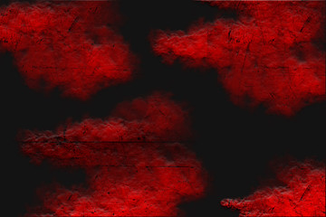 grunge background with red paint