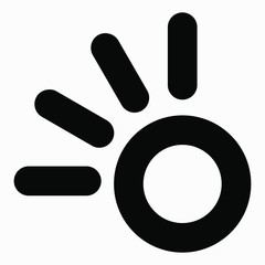 Analysis icon. Artificial Intelligence. Grouping action. Creative thought. Connection. Scientific analysis. Vector icon.