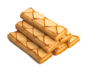 puff pastry isolated