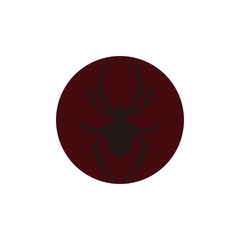 Spider vector icon illustration design