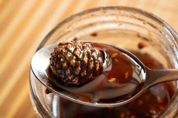 pine cone jam