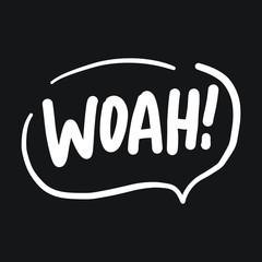 Inspiration quote. Hand lettering illustration for your design