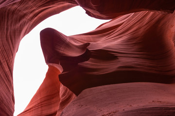 Canyon curve so incredible at Lower Antelope. Canyon have beautiful edge.light and shadow make it so nice. selective focus.