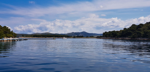 lake in the mountains