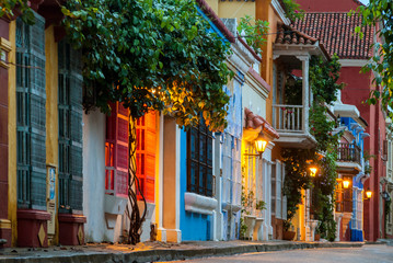 View of Cartagena de Indias, Colombia - obrazy, fototapety, plakaty